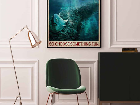Best Seller -Fisherman Everything Will Kill You So Choose Something Fun Poster,Canvas