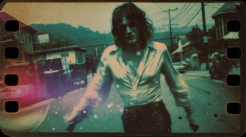 a man in a white shirt