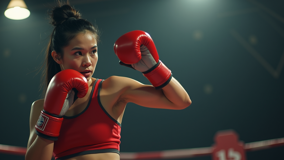 Eventos e Competições de Muay Thai Feminino