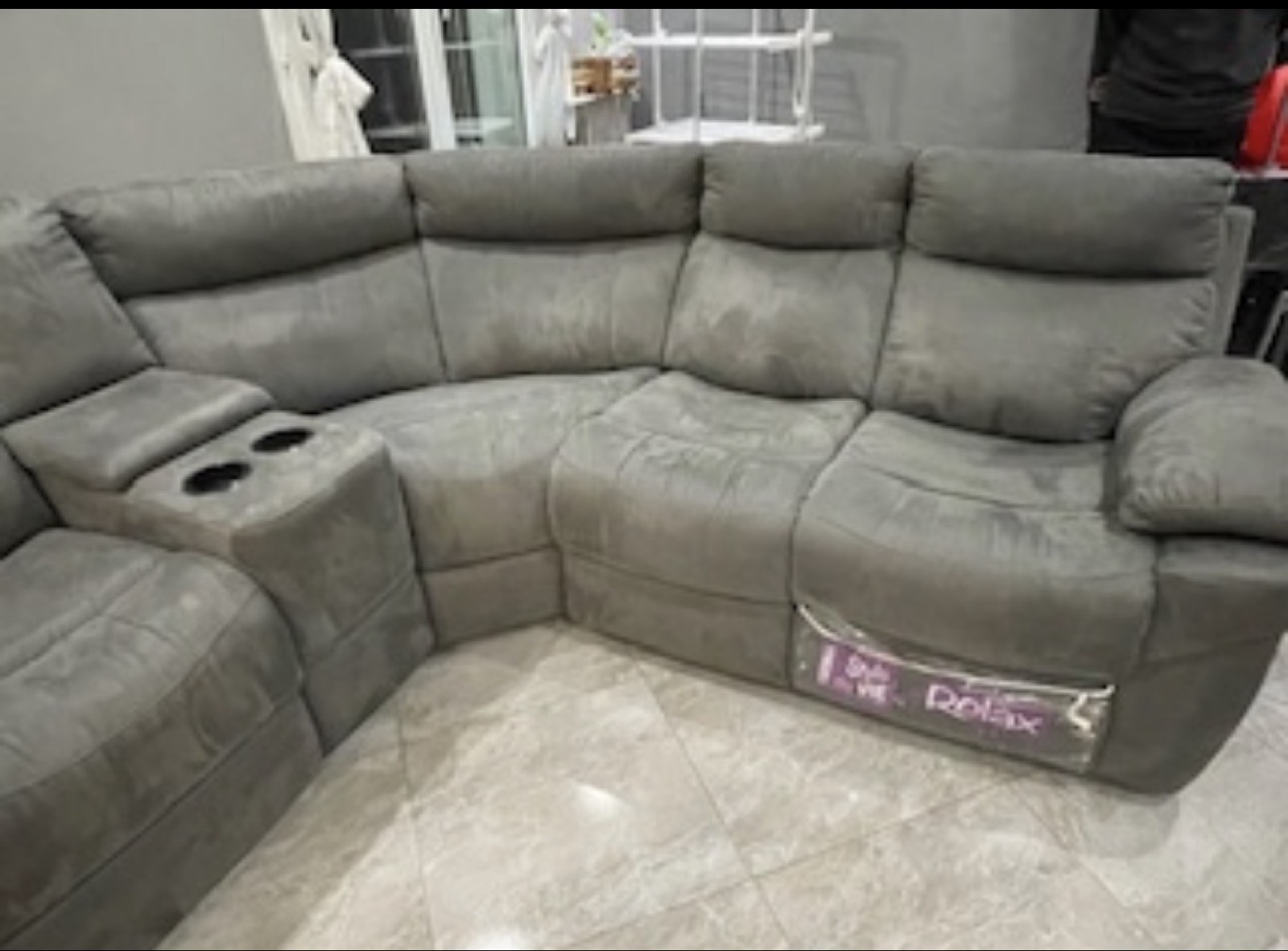 Style de Vie Relax கார்னர் ரிக்லைனர் சோபா