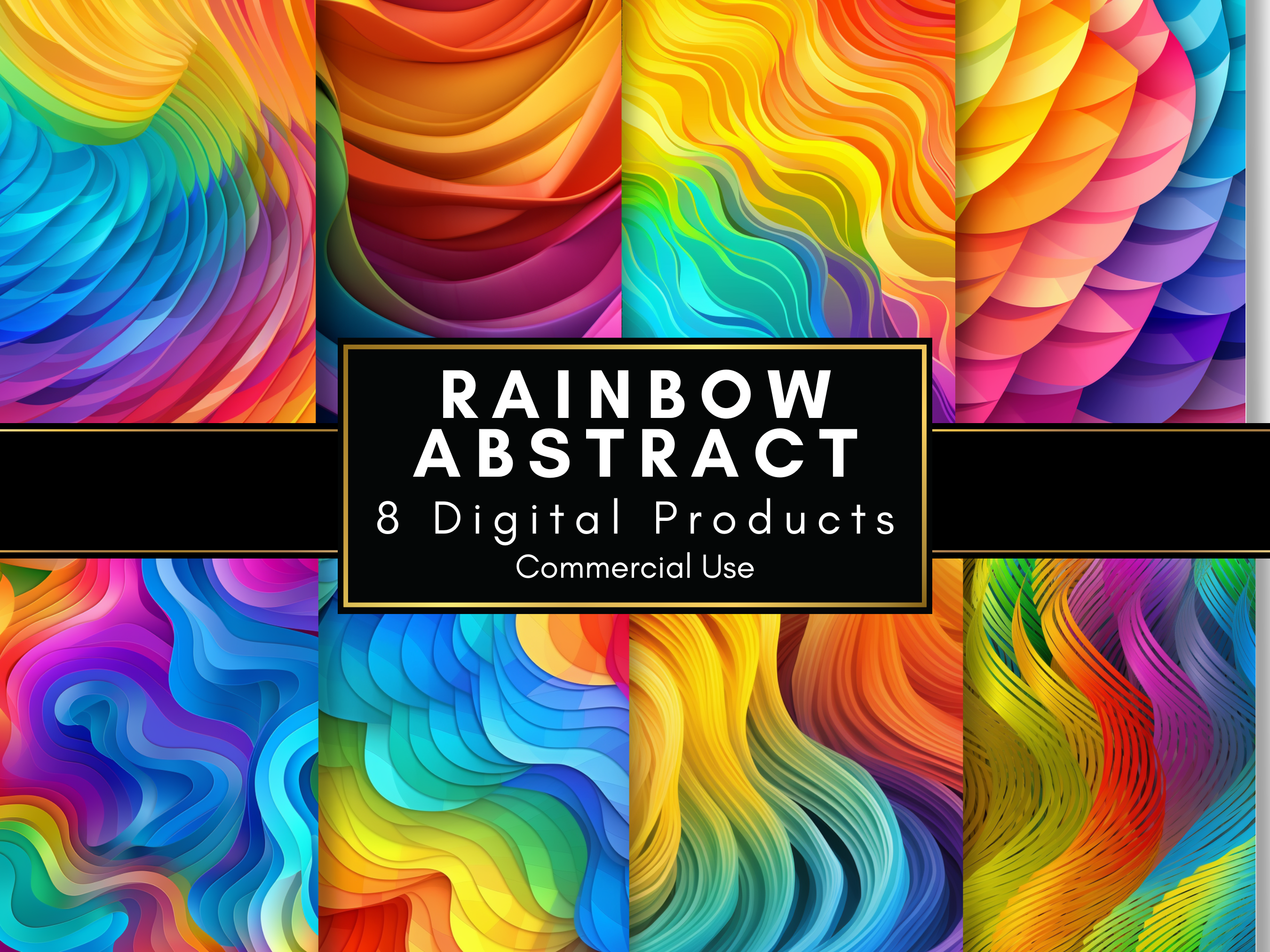 Kaleidoscope Dreams Digital Paper