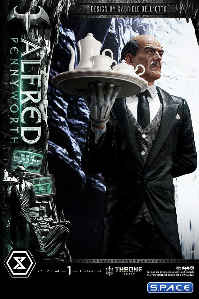 Miniaturbild: 1/4 Scale Alfred Pennyworth Throne Legacy Statue