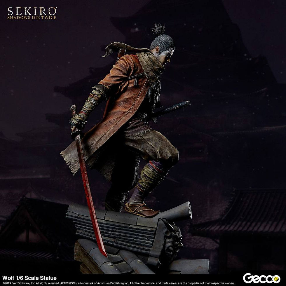 Miniaturbild: Sekiro: Shadows Die Twice PVC Statue 1/6 Wolf 40 cm Statuen Sekiro: Shadows Die