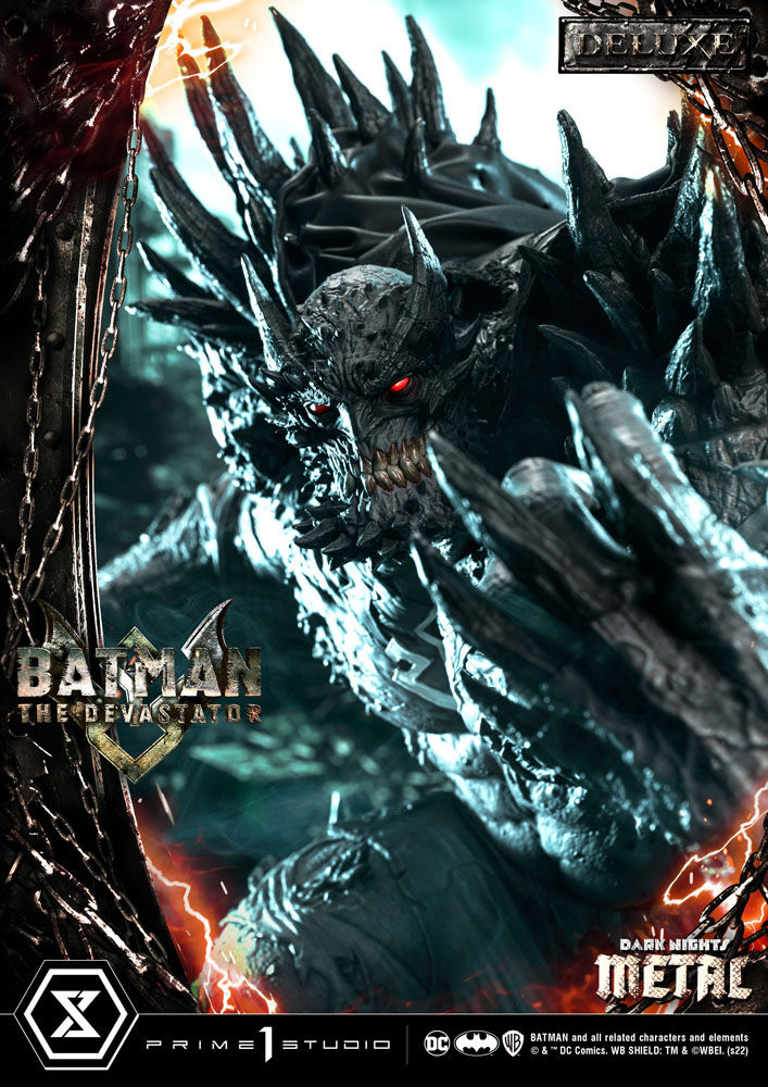 Dark Knights: Metal Statue 1/3 The Devastator Deluxe Bonus Version 98 cm Statuen