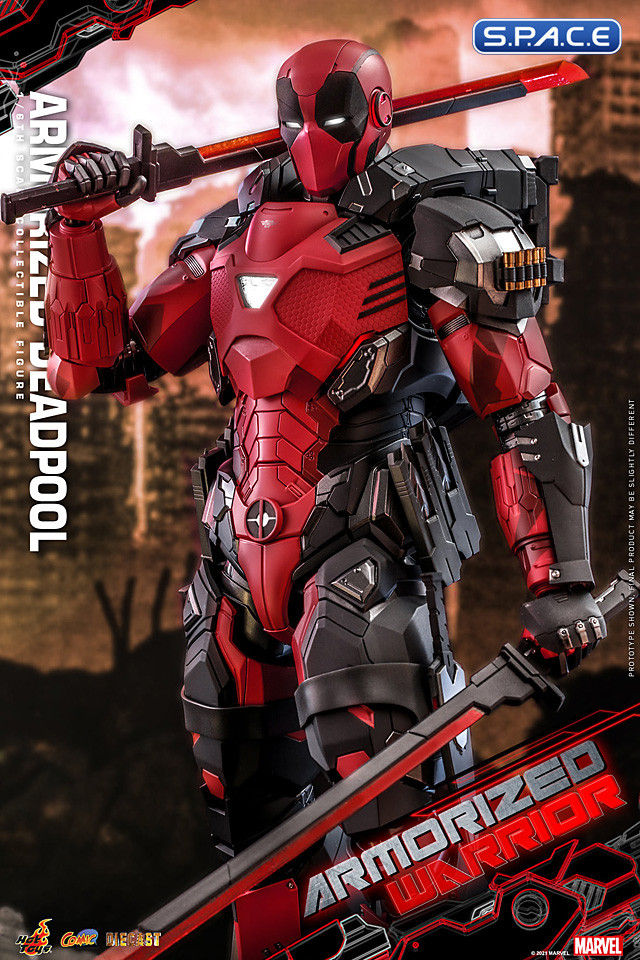 Miniaturbild: 1/6 Scale Armorized Deadpool Comic Masterpiece CMS09