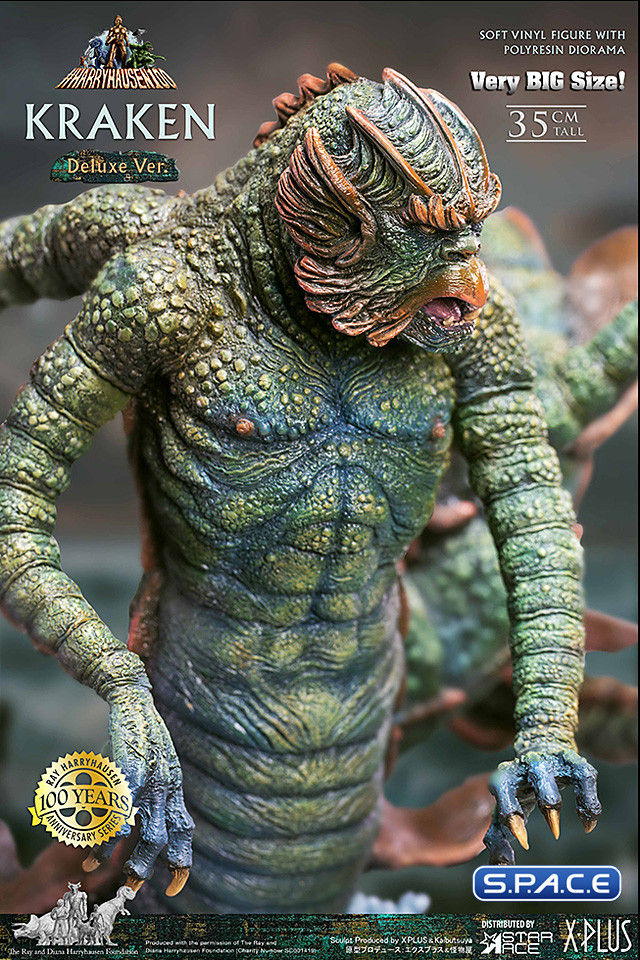 Miniaturbild: Kraken Soft Vinyl Statue Deluxe Version (Clash of Titans)