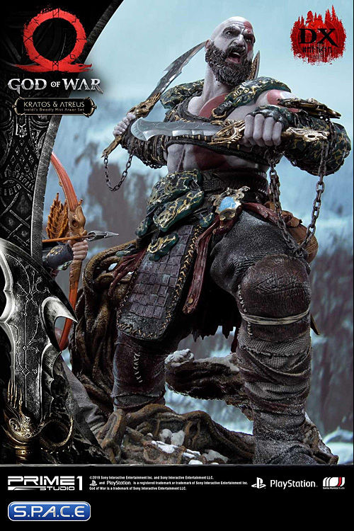Miniaturbild: 1/4 Scale Kratos & Atreus Deluxe Ultimate Premium Masterline Statue (God of War)