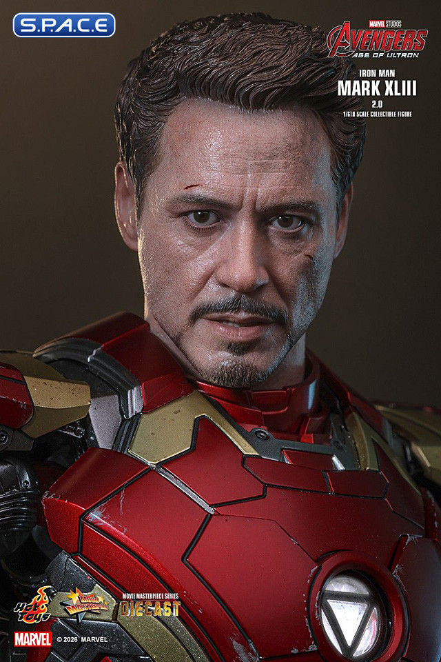 Miniaturbild: 1/6 Scale Iron Man Mark XLIII 2.0 Movie Masterpiece MMS865D80 (Avengers: Age of
