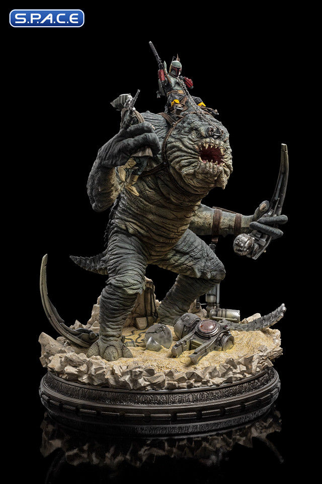 Miniaturbild: 1/20 Scale Boba Fett & Rancor Demi Art Scale Statue