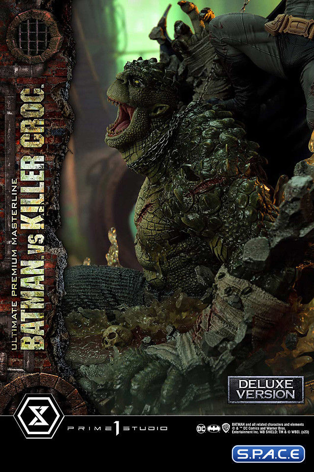 Miniaturbild: 1/4 Scale Batman vs. Killer Croc Deluxe Ultimate Premium Masterline Statue