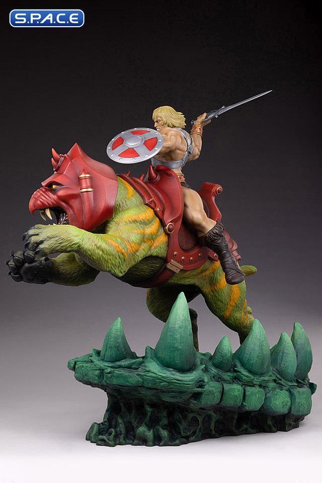 Miniaturbild: 1/4 Scale He-Man & Battle Cat Maquette (Masters of the Universe)