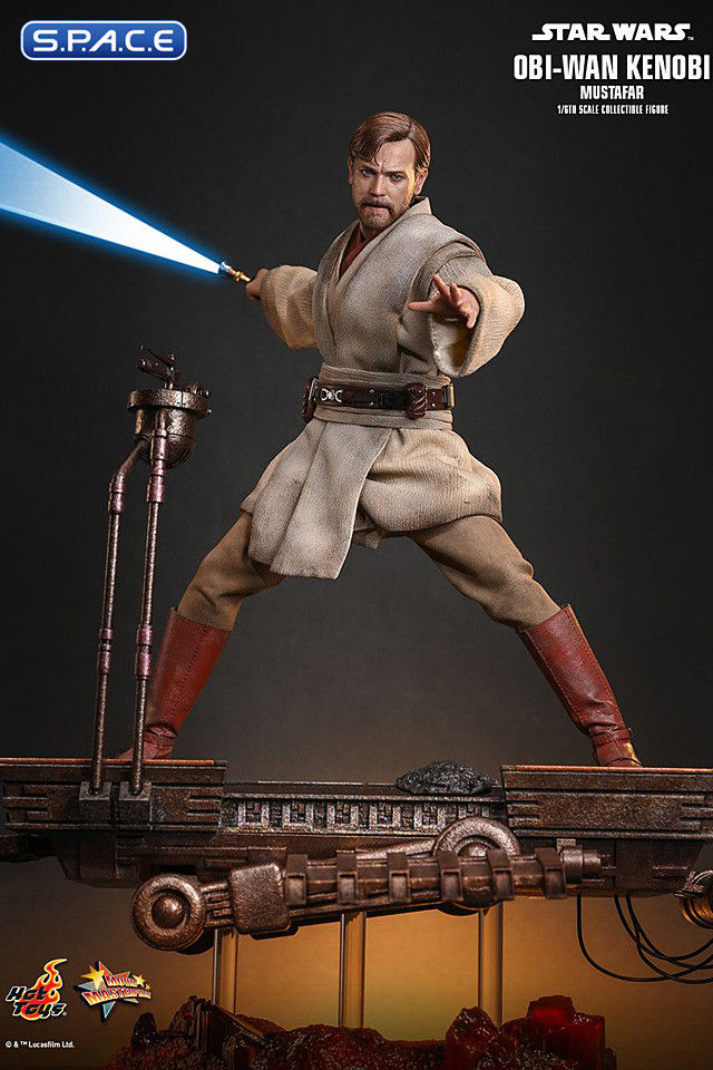 Miniaturbild: 1/6 Scale Obi-Wan Kenobi »Mustafar« Movie Masterpiece MMS843 (Star Wars)