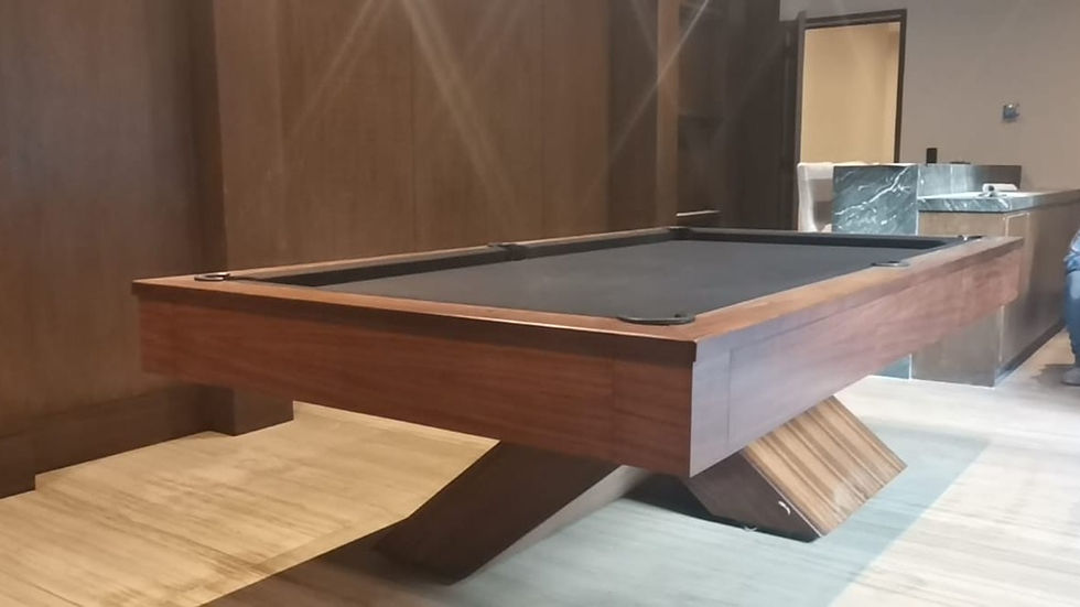 Miniatura: Mesa de Billar Obelisco de parota