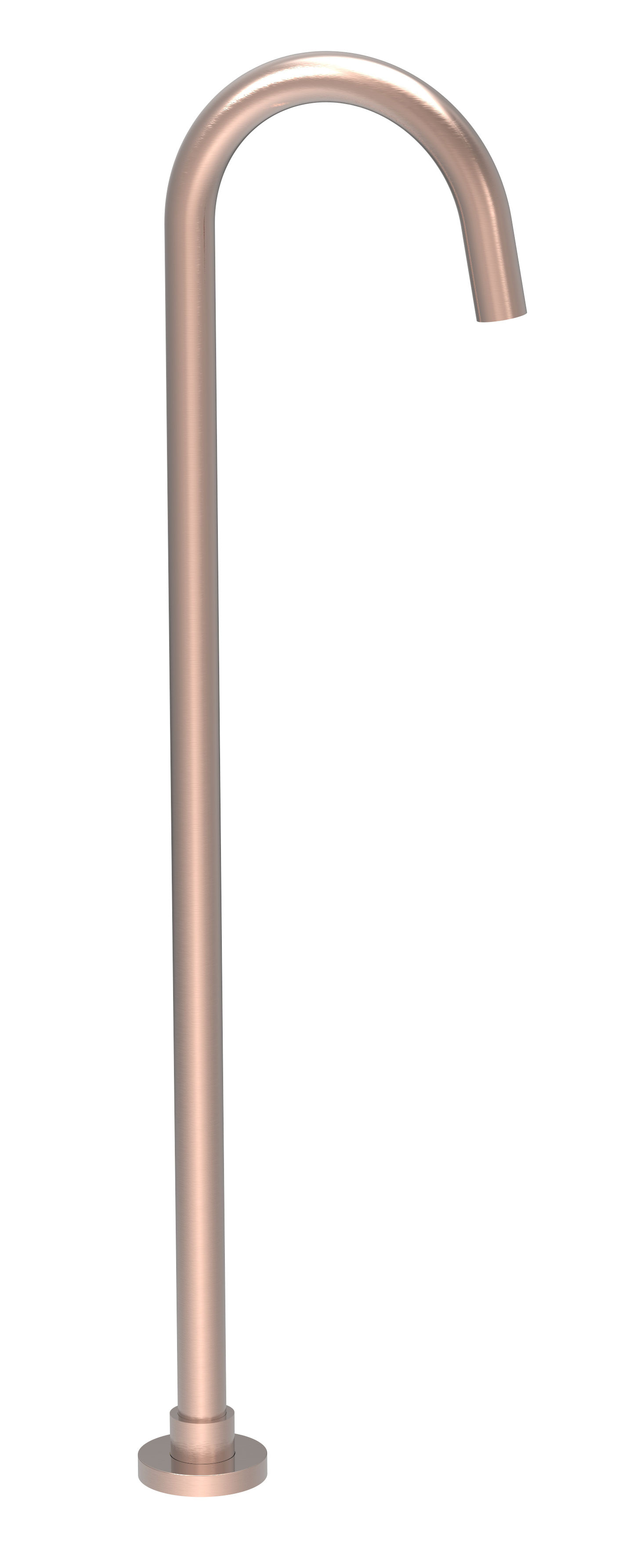 Senza Bath Filler Standing Rose Gold