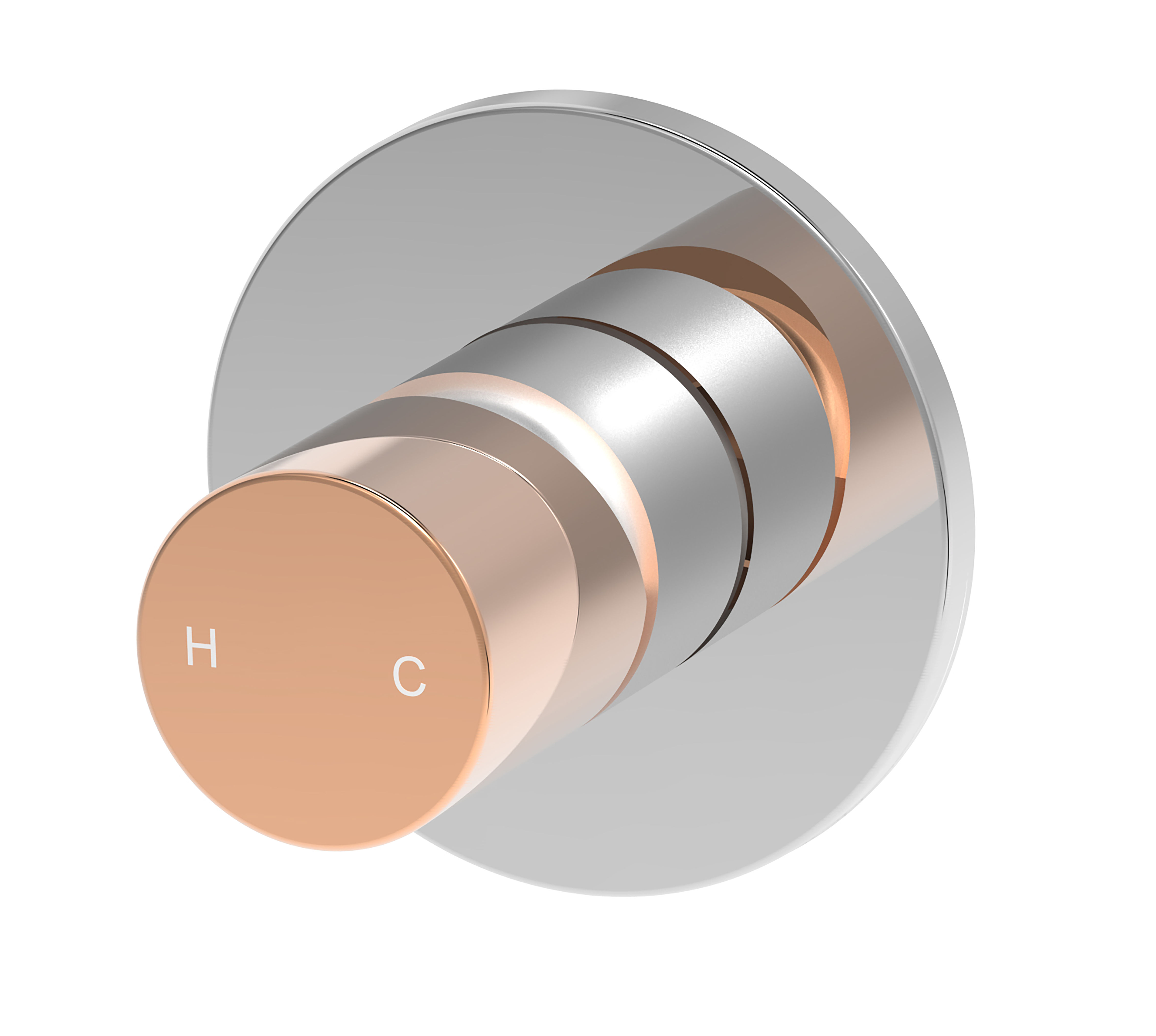 Handel Wall Mixer Chrome with Gold