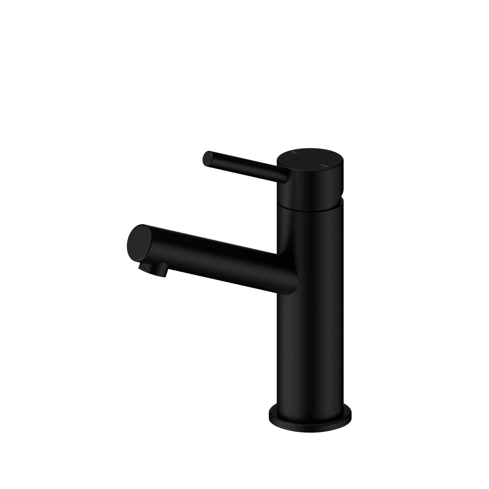 Senza Plus Basin Mixer Matte Black