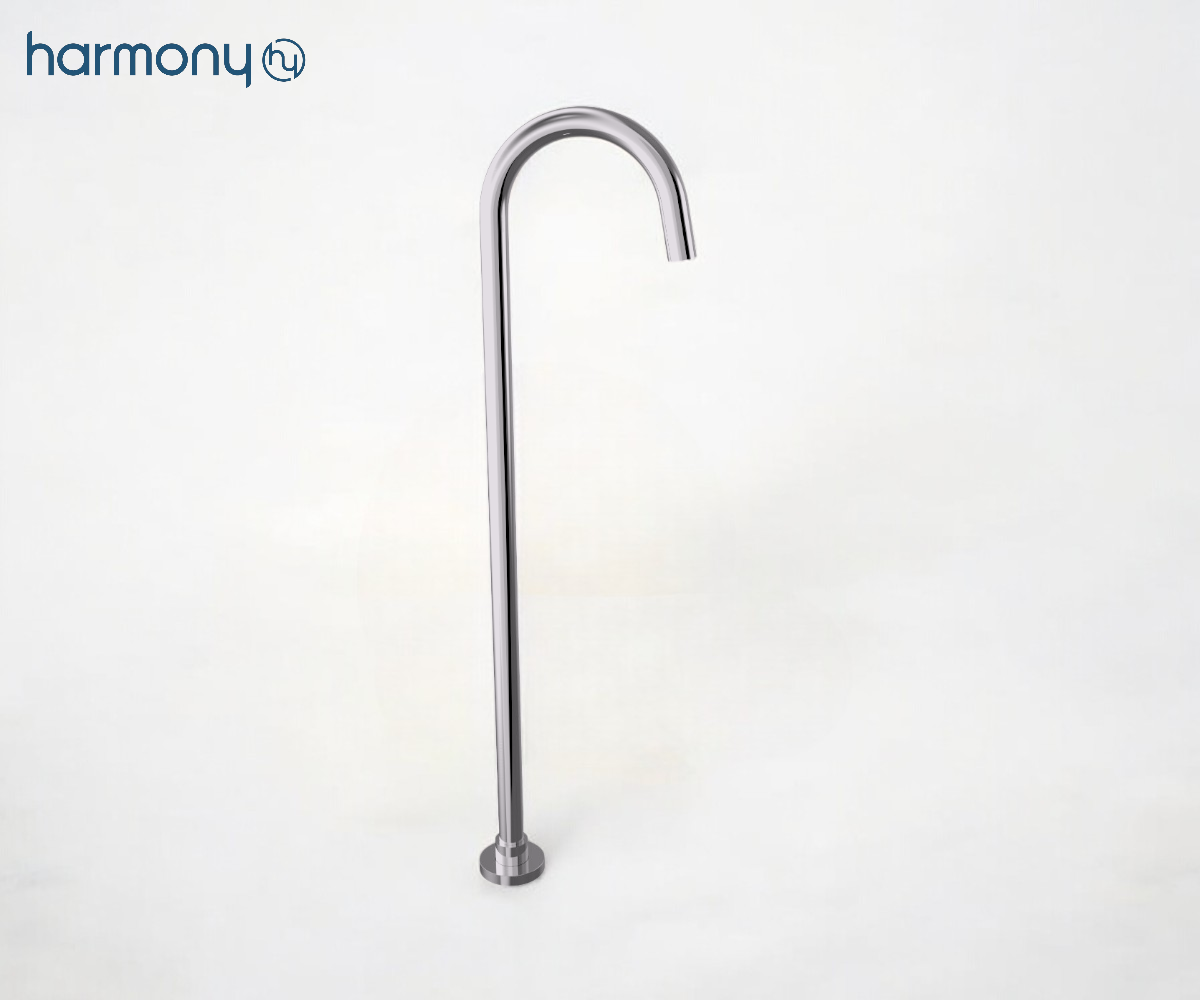 Senza Bath Filler Standing Chrome