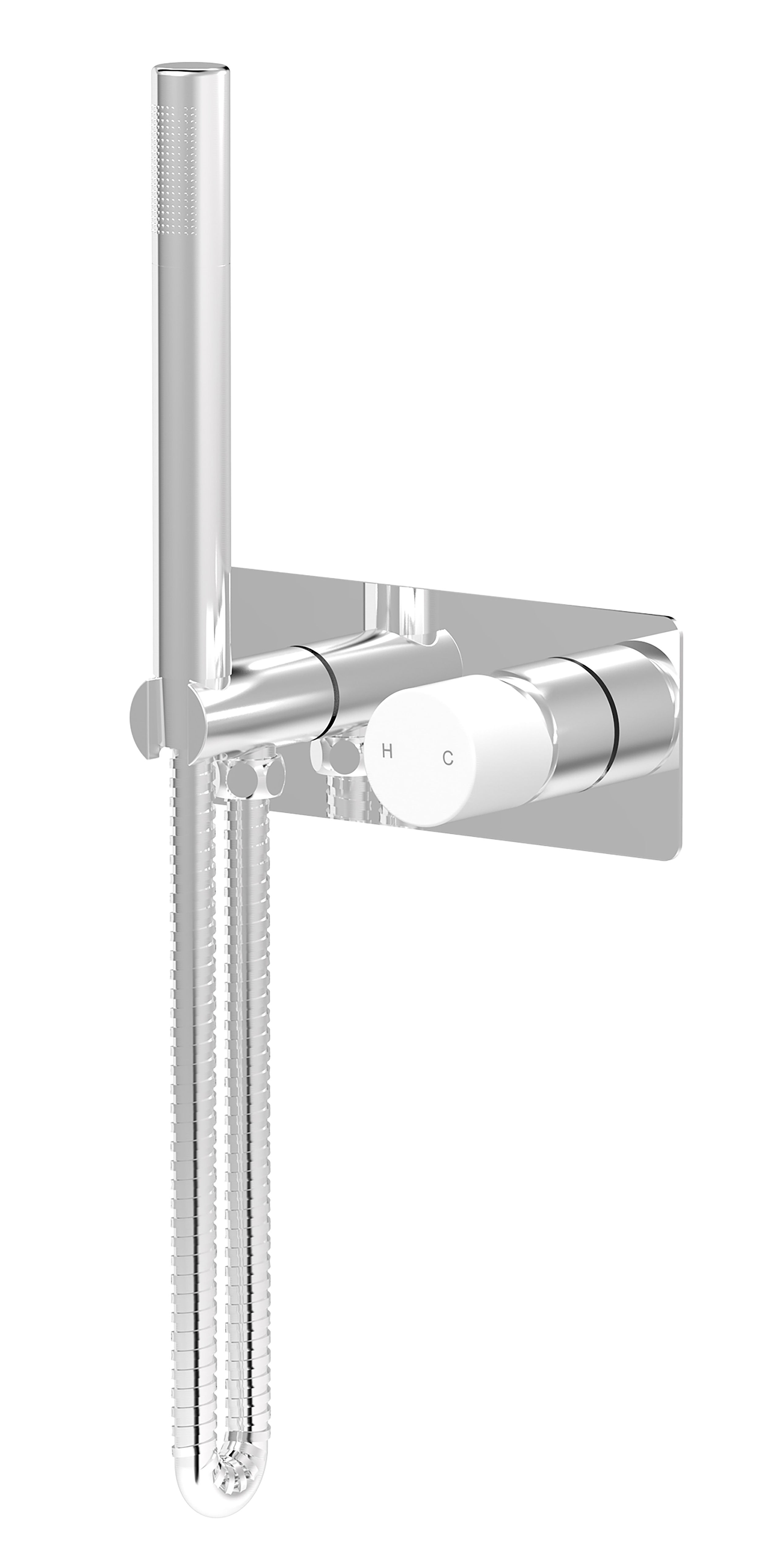 Handel Hand Shower Set Chrome with White