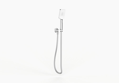 Rondo Plus Square Shower Kit Chrome | harmony-bathroomware