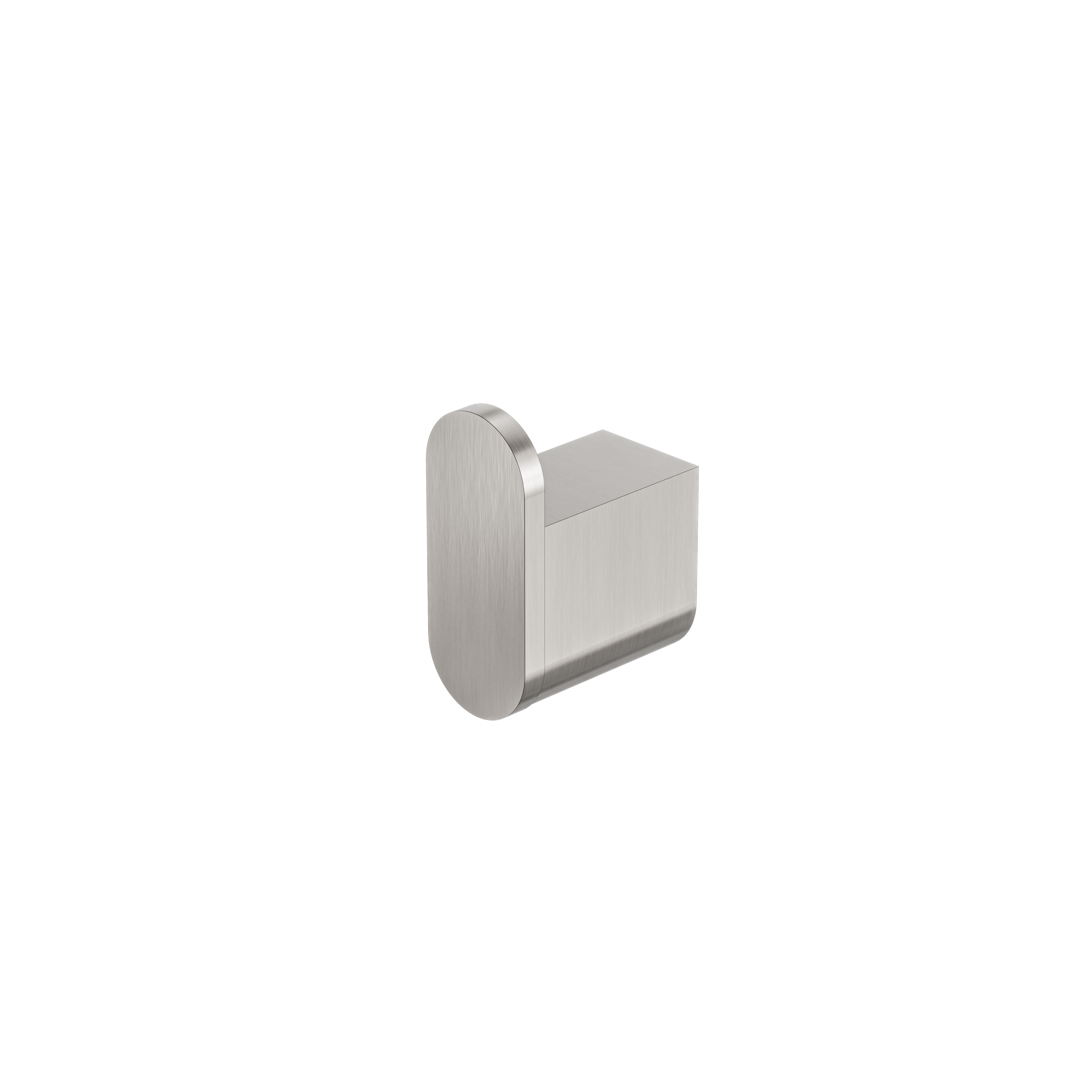 Bassini Plus Robe Hook Brushed Nickel