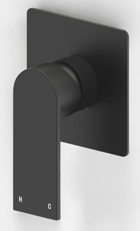 Thumbnail: Brunetti Wall Mixer Matt Black