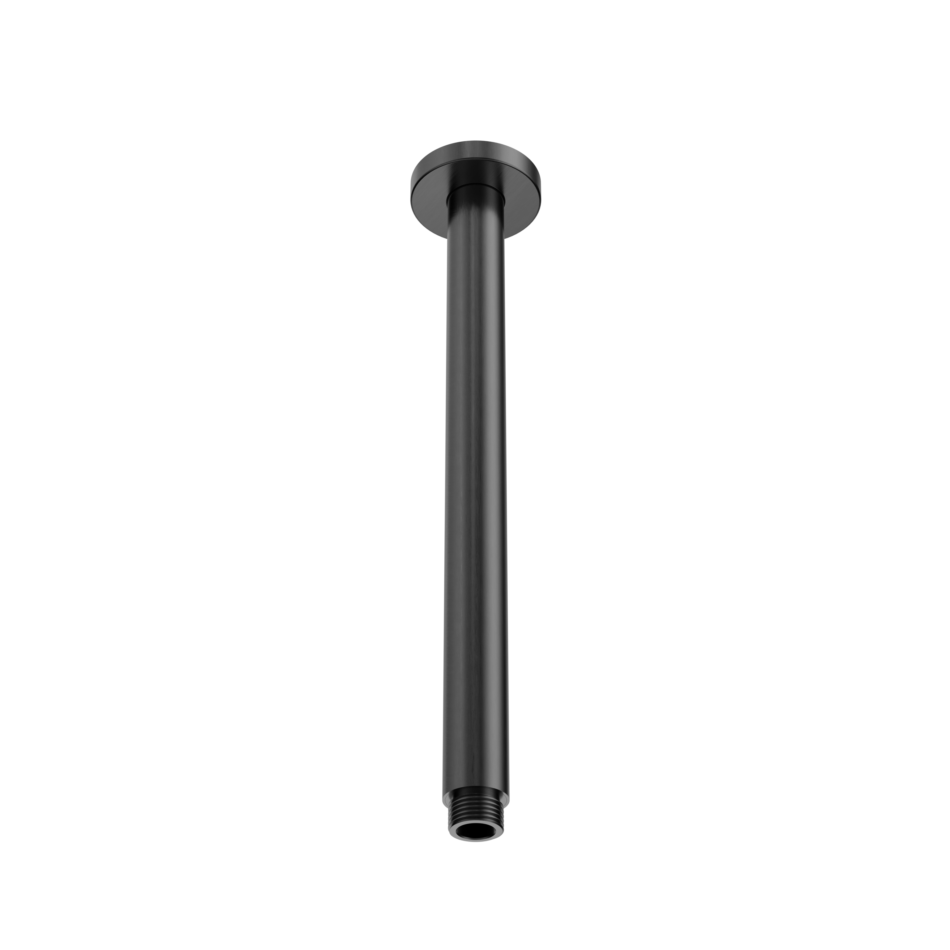 Senza Plus 300mm Shower Arm Ceiling Gun Metal