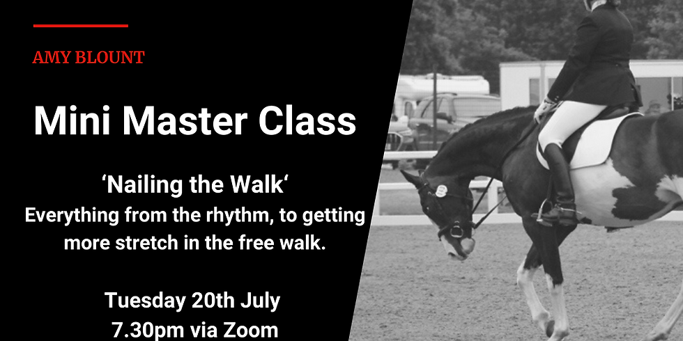 Mini Masterclass - Nailing the Walk