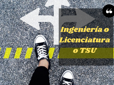 Licenciatura, Ingeniería o TSU