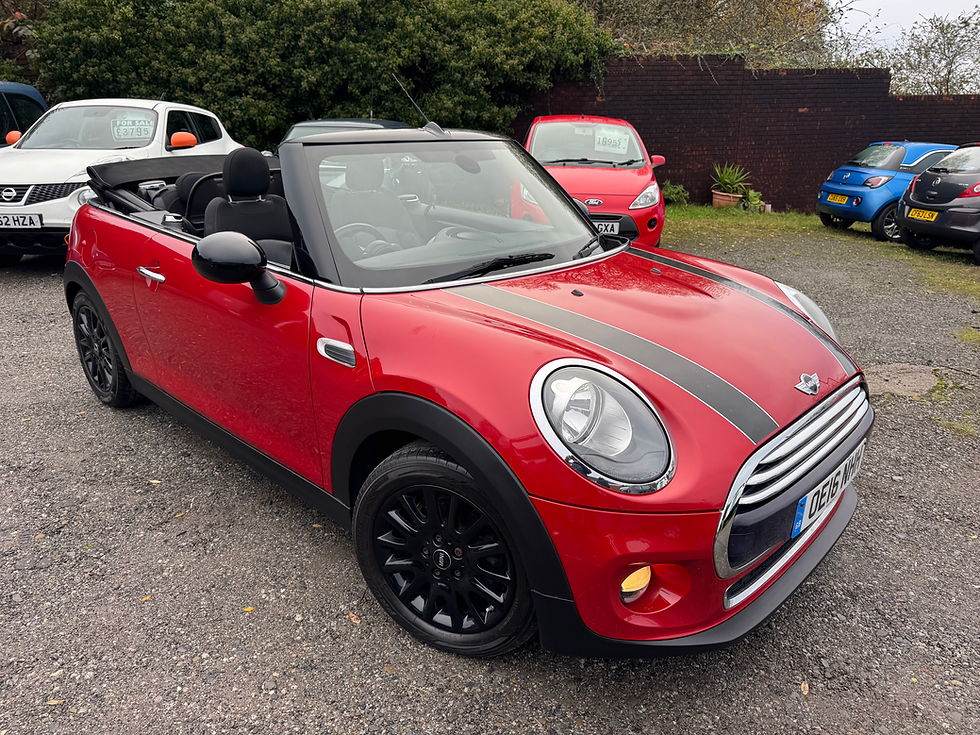 2016 Mini 1.5 Cooper 2dr Convertible ( Great Model 1 owner )