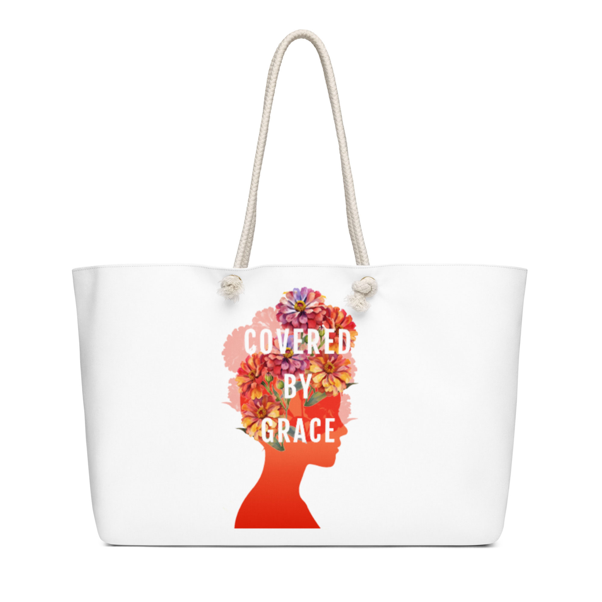 Covered By Grace Oversized weekender bag