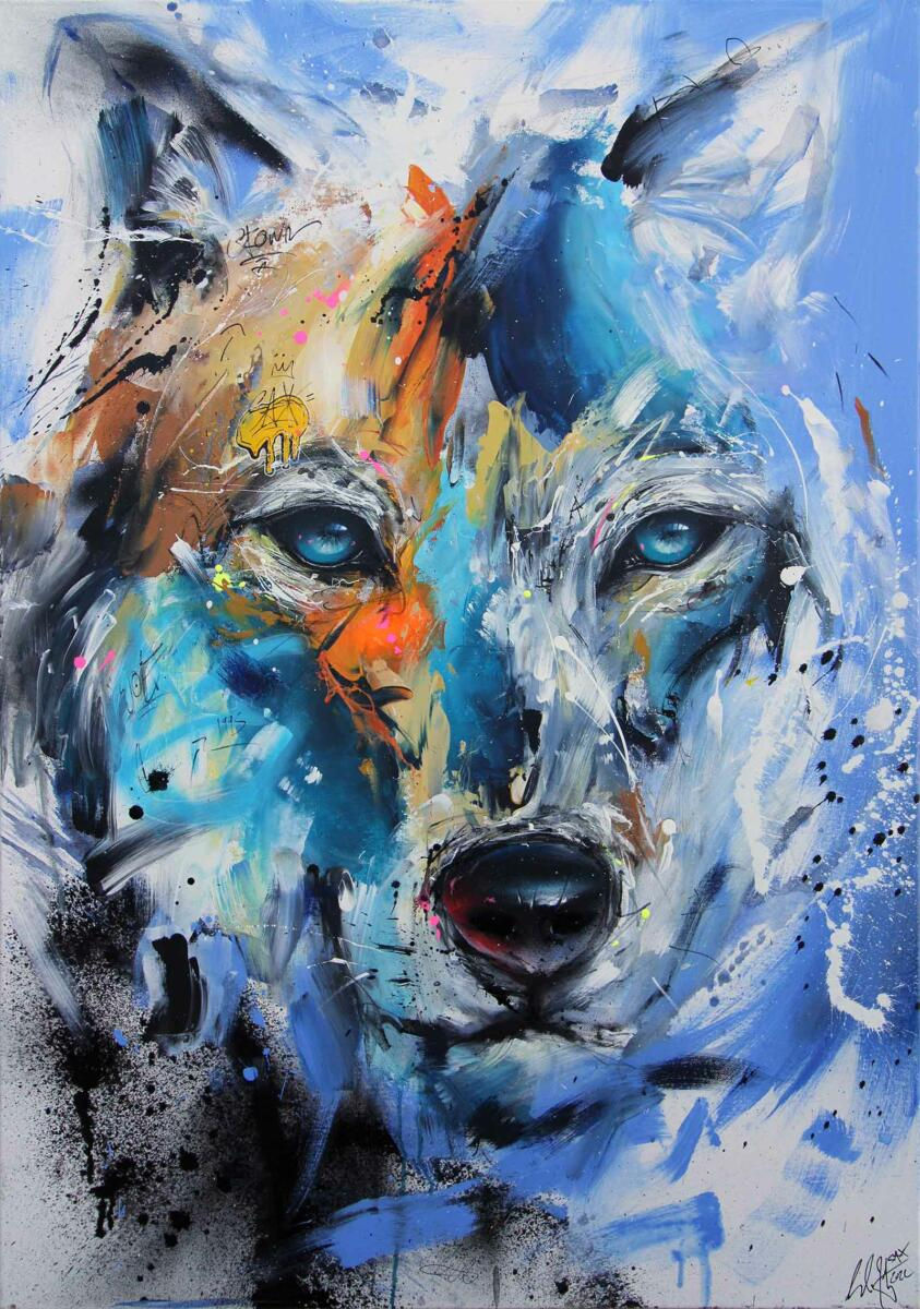 Tête de loup par SAX