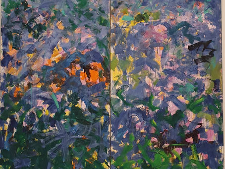 Monet-Mitchell à la fondation Louis Vuitton
