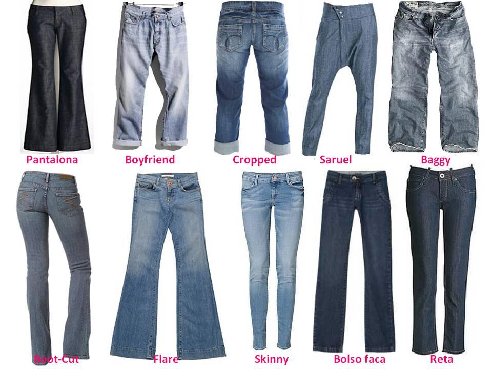 estilo de calça jeans feminina
