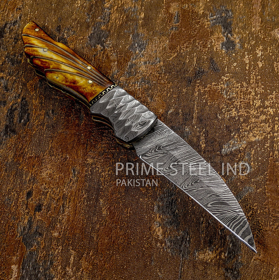 Thumbnail: Pakistan knife factory, Custom knife factory, damascus knife