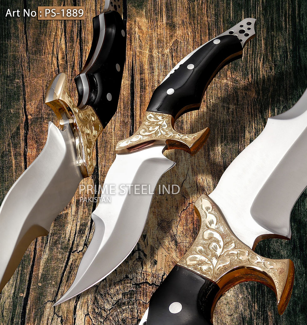 Noble Edge Navigator knife by Prime Steel Industries, Pakistan knife maker