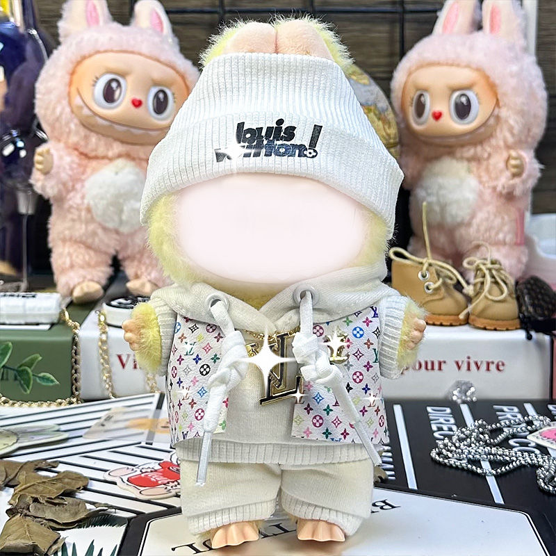 縮圖：LV-Style Monogram Hoodie Set