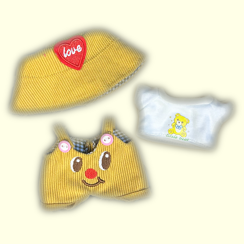 縮圖：Butter Bear Corduroy Set