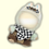 Thumbnail: Cute plush toy in checkered racer outfit