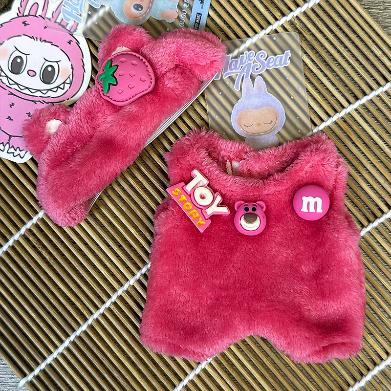 縮圖：Strawberry Bear Plush Outfit