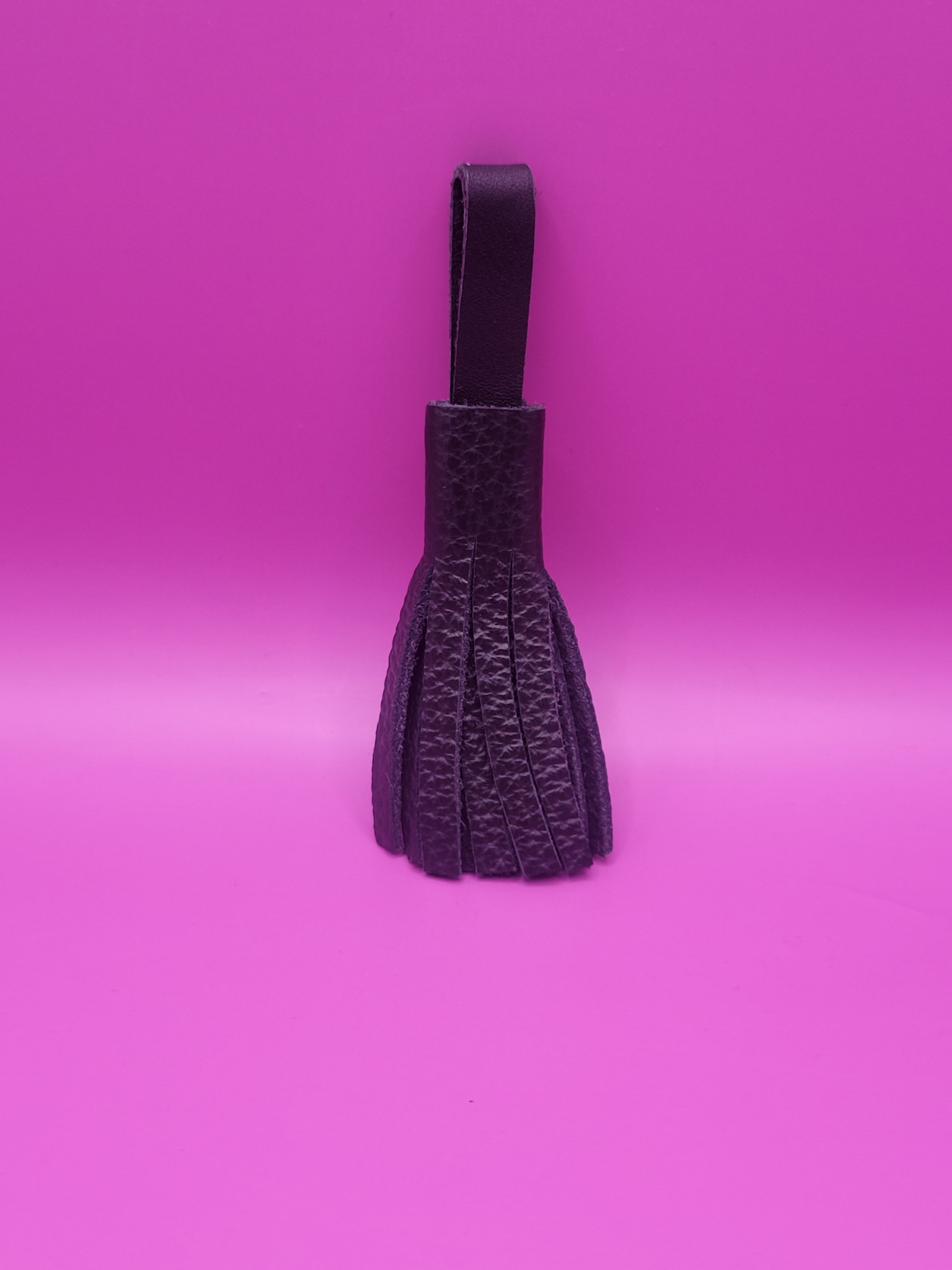 Porte clé franges simili