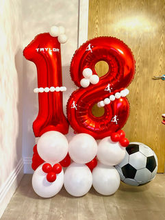 18th birthday balloons
