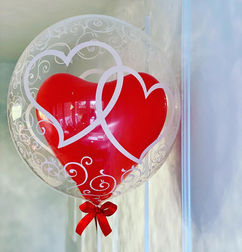 Heart in a balloon