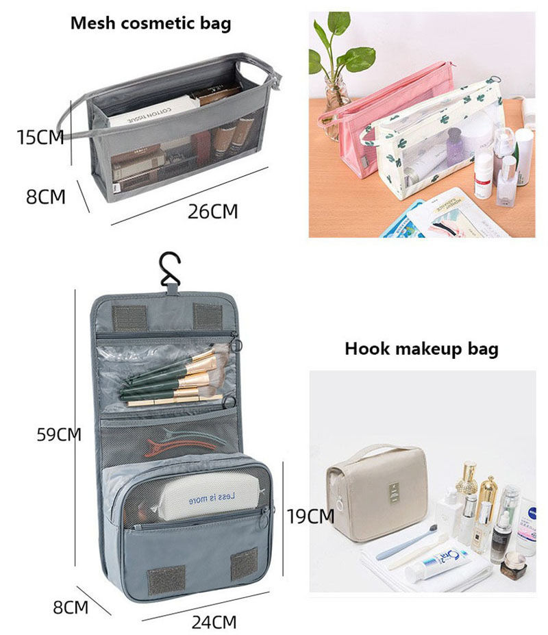 Thumbnail: Travel Set Storage Bags Clothes Digital Toiletries Shoes Organizer Bag Student D