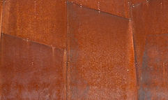 Photo d'acier Corten détail