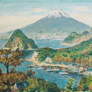 西村俊郎の制作現場(4):
西伊豆と富士山