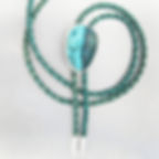 Chrysocolla Bolo Tie