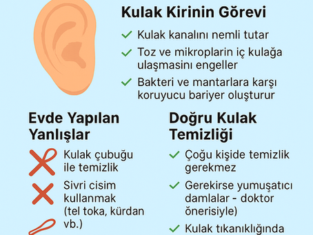 Kulak Temizliği Nasıl Yapılır? Uzmanından Doğru Bilgiler