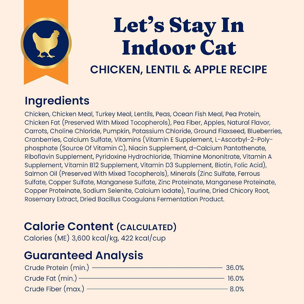 Miniatura: Solid Gold Indoor Dry Cat Food - Grain Free & Gluten Free - Chicken Cat Food Dry