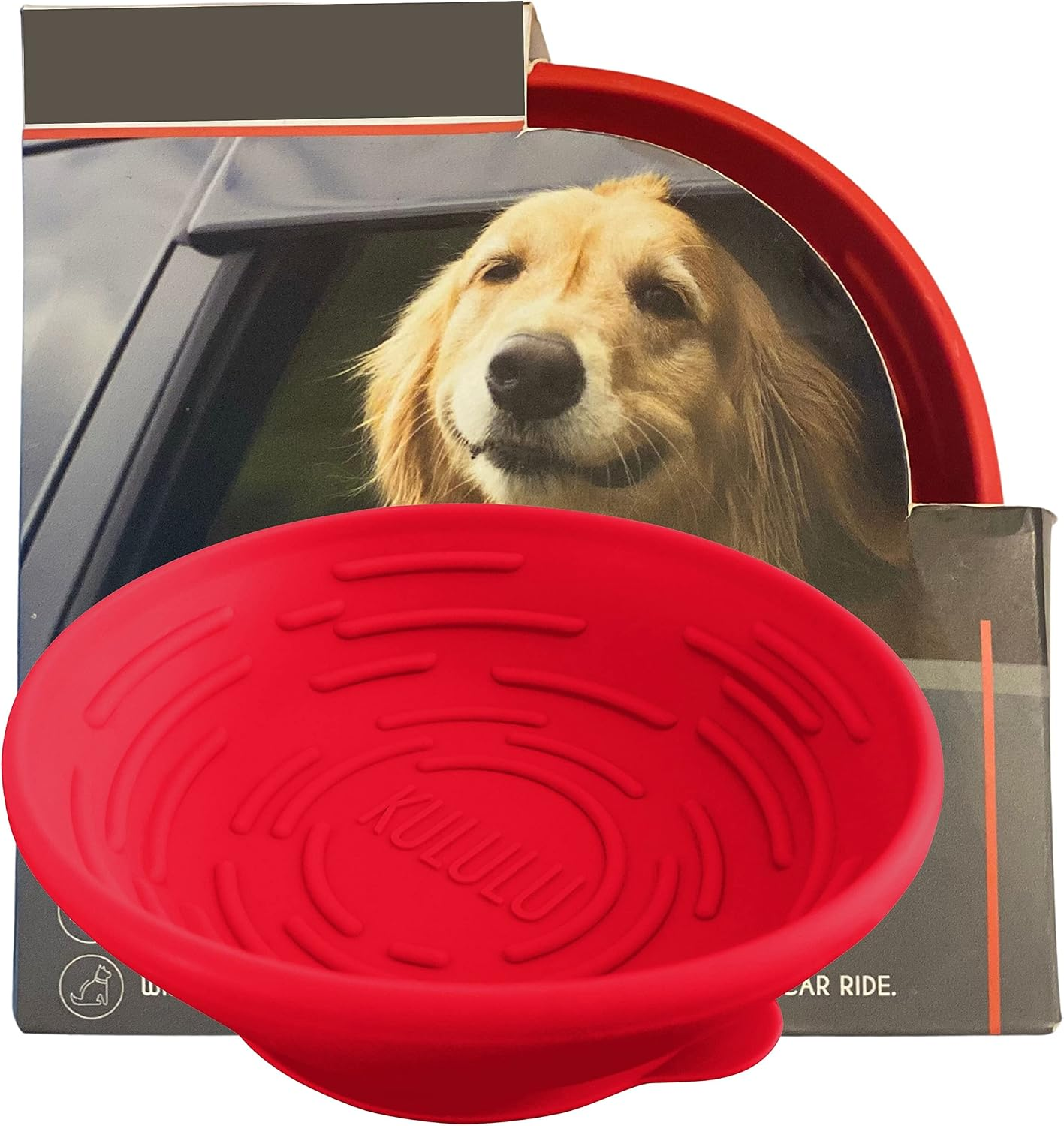 Portable Dog Lick Bowl, Dog Lick Mat for Anxiety, Dog Llck Pad to Help Calm Dog,