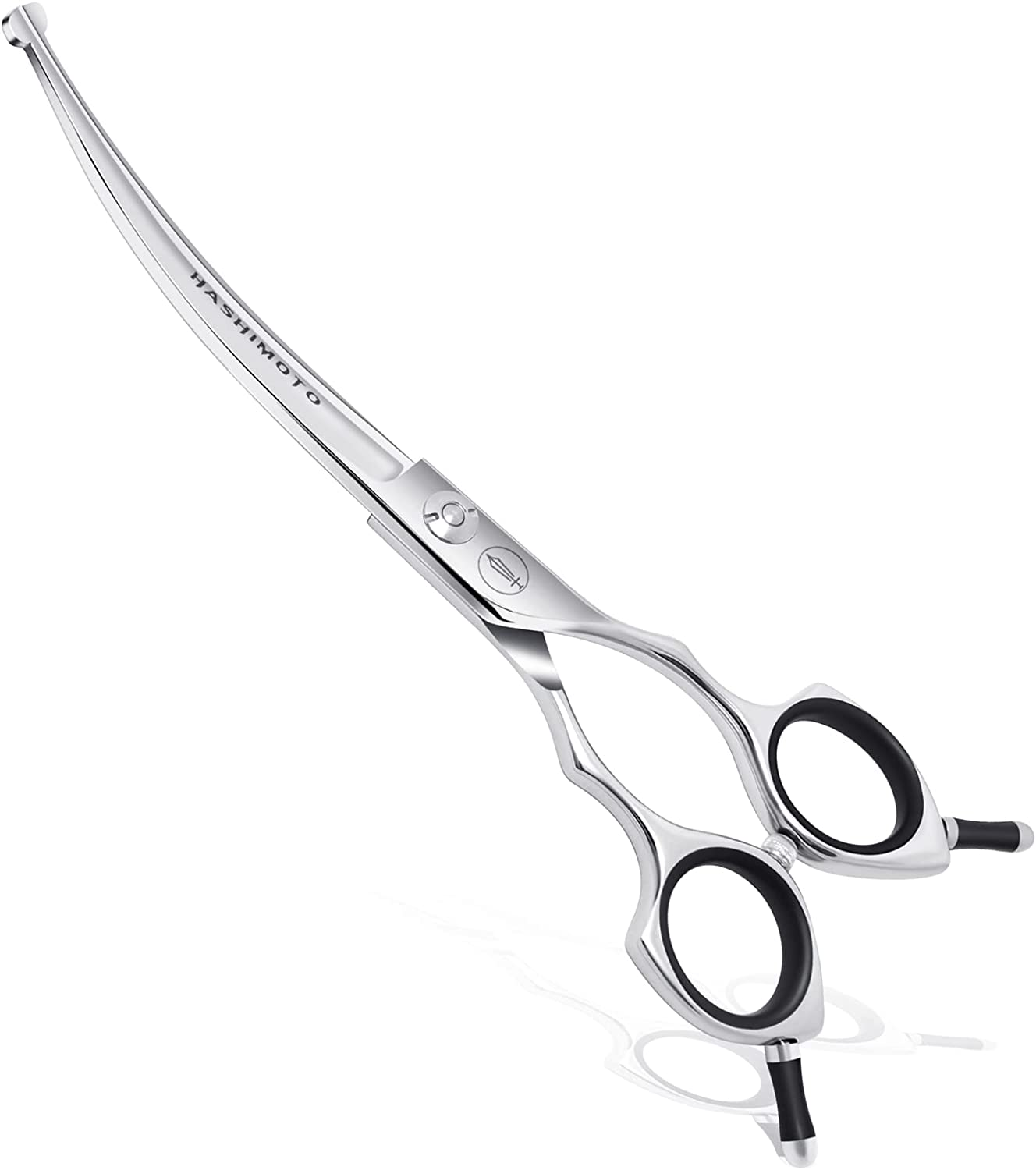 Dog Scissors for Grooming, Curved Dog Grooming Scissors with Safety round Tips,